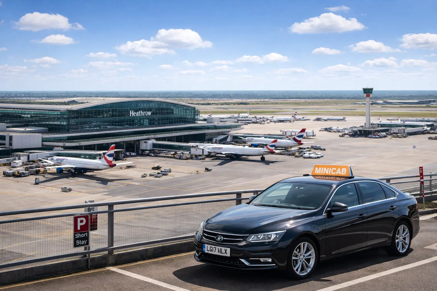 Airport taxi vs train