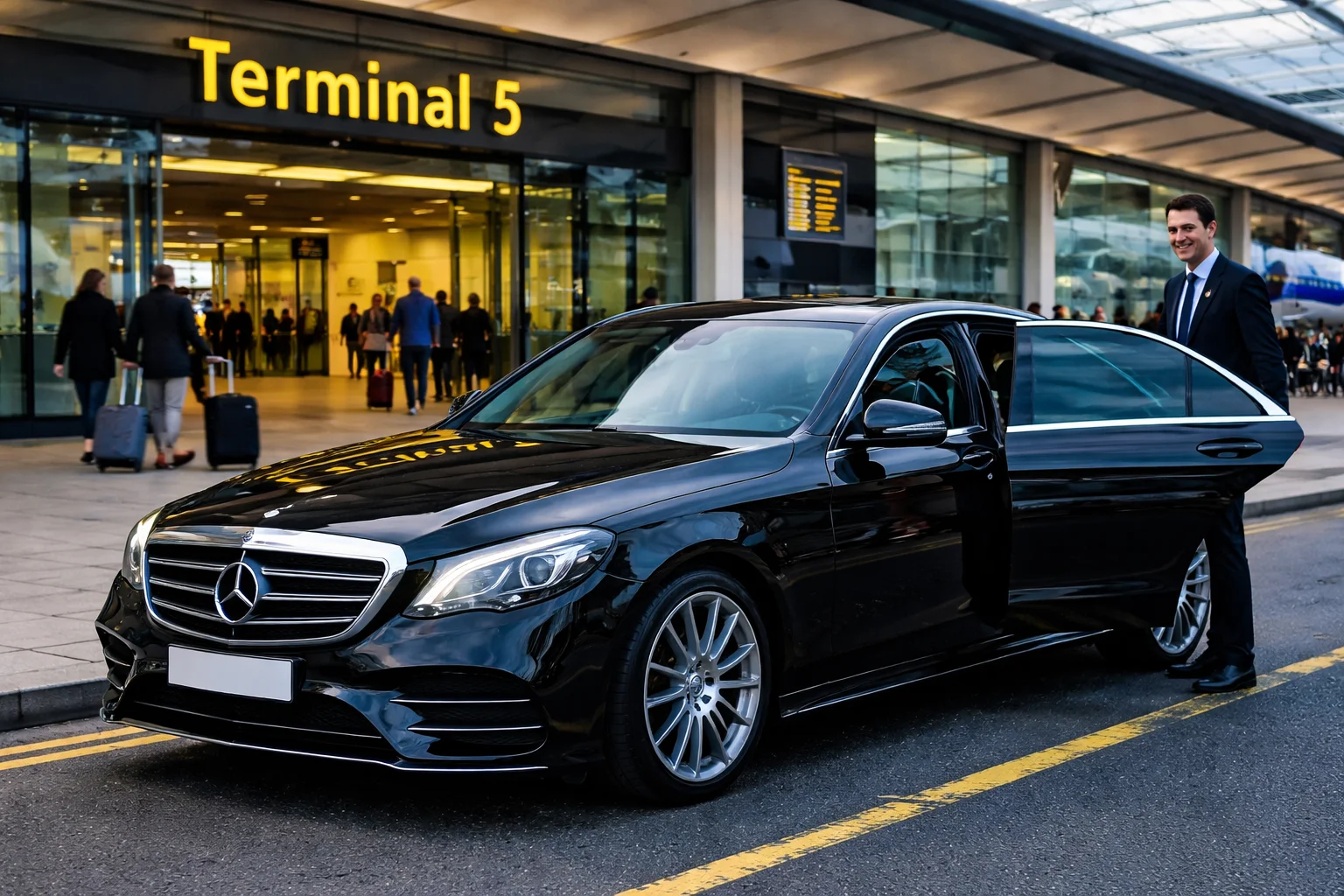 Airport taxi vs train